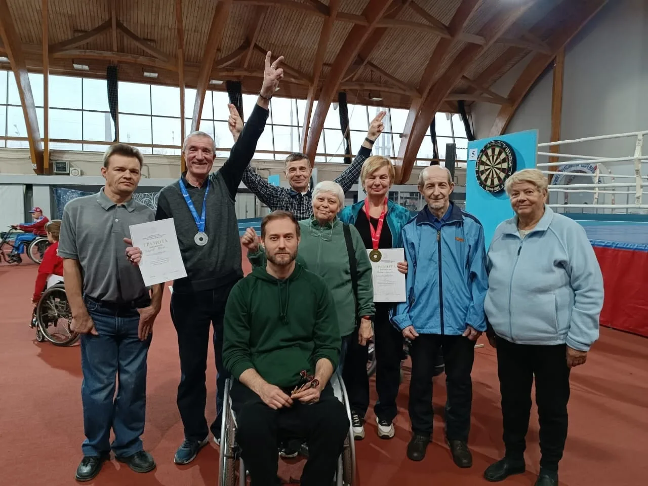 Спортсмены Люберец завоевали две медали на областных соревнованиях по дартсу