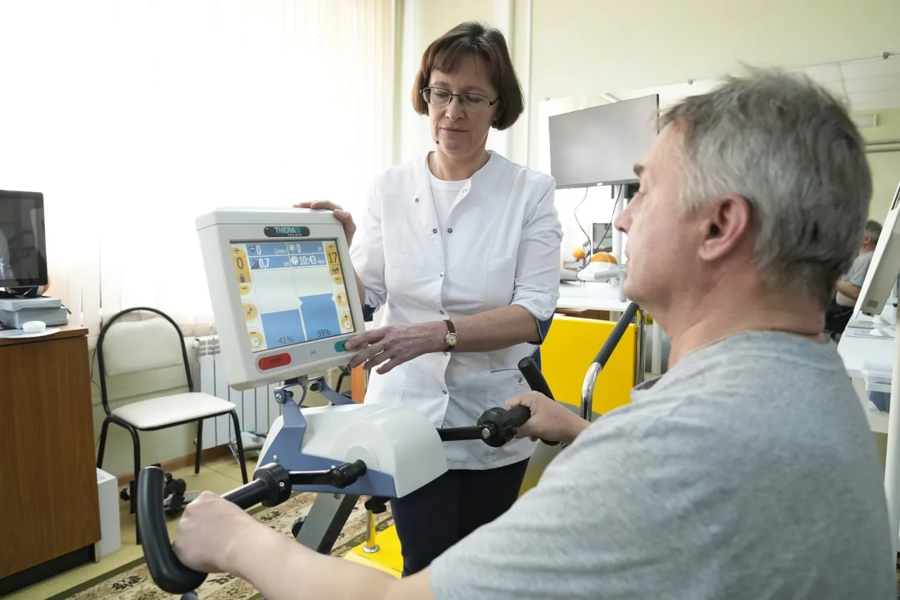 В больницу Люберец поступило восемь тренажеров для реабилитации после инсультов