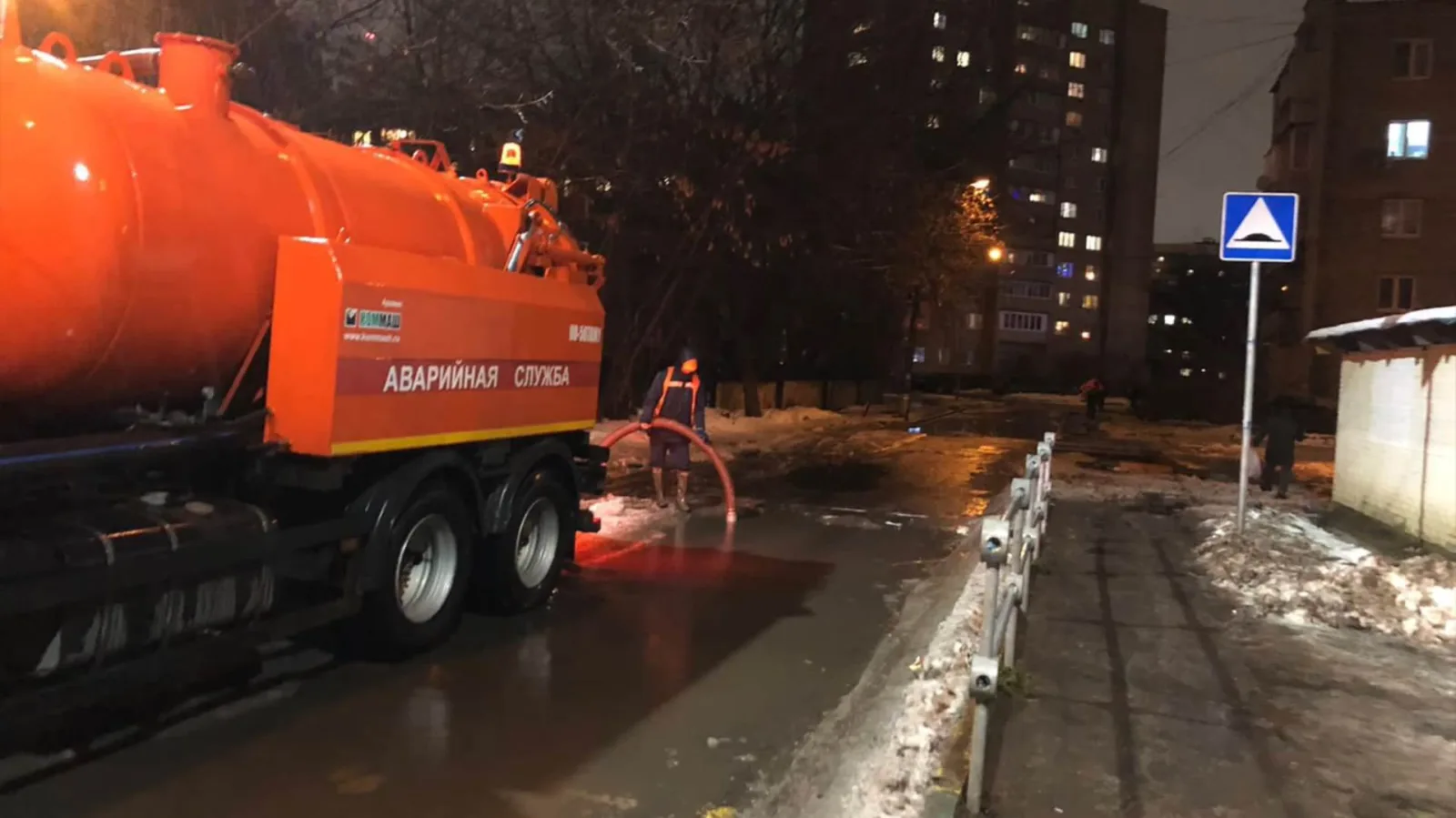 В Люберцах за период оттепели откачали порядка 4,3 тысячи кубометров ливневых вод