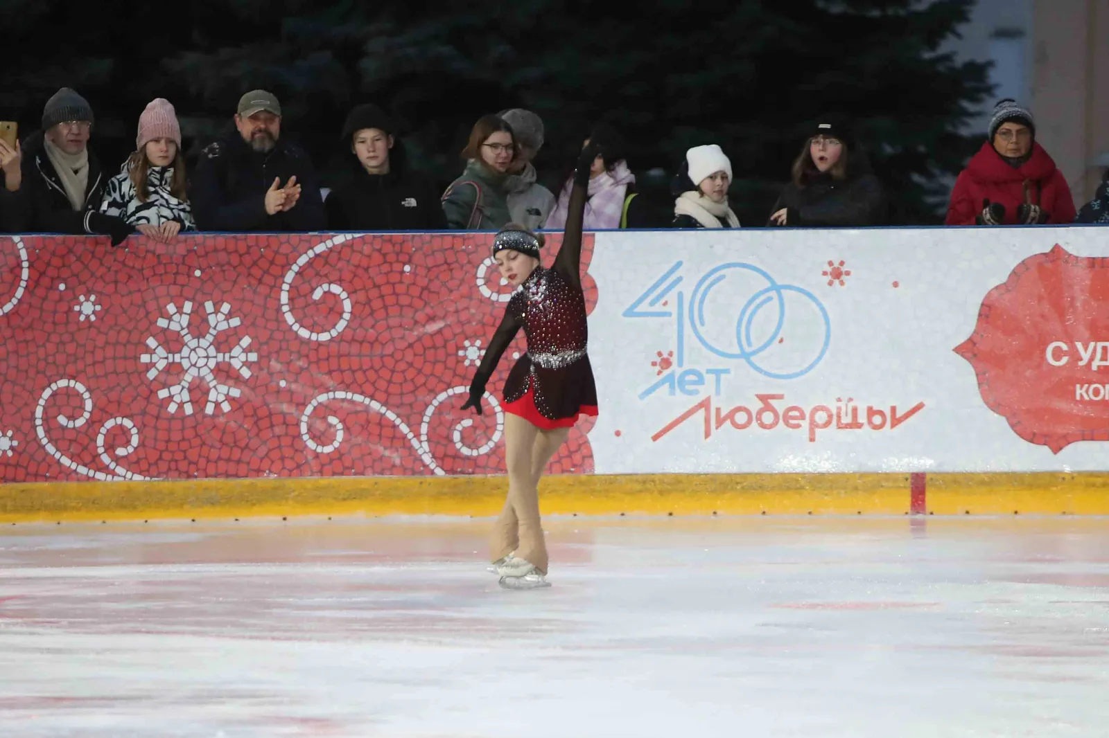Фигуристы Люберец устроят показательные выступления в новогодние каникулы
