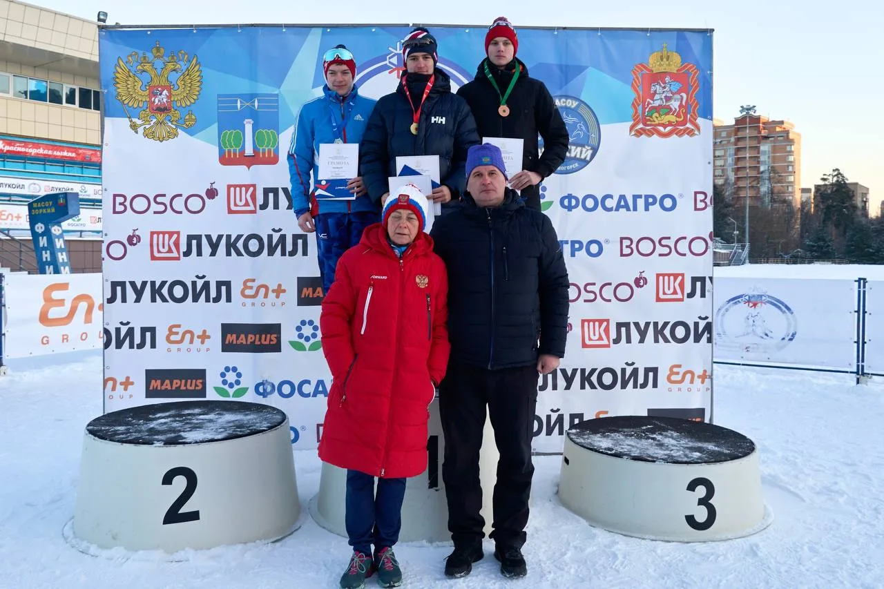 Спортсмен Люберец победил на областном первенстве по лыжным гонкам