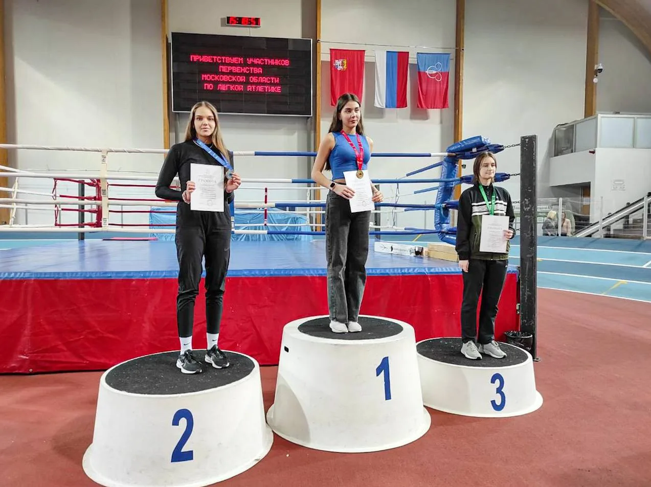 Спортсмены Люберец завоевали 2 медали на областном первенстве по легкой атлетике