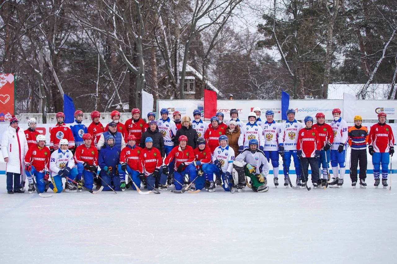 В Люберцах состоялся хоккейный гала-матч в рамках празднования 400-летия города