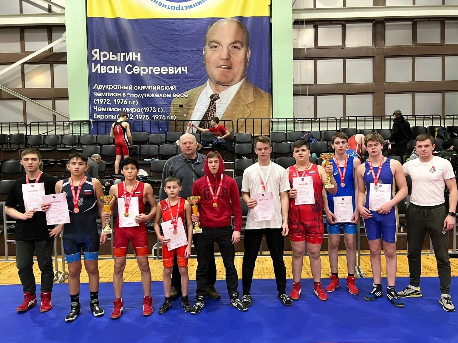 Спортсмены Люберец завоевали 13 медалей в турнире по греко-римской борьбе