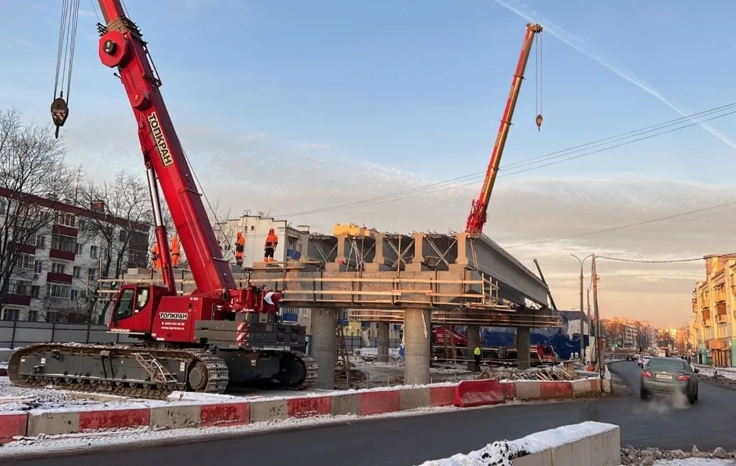 Первый этап реконструкции Октябрьского проспекта в Люберцах завершат в конце 2023 года