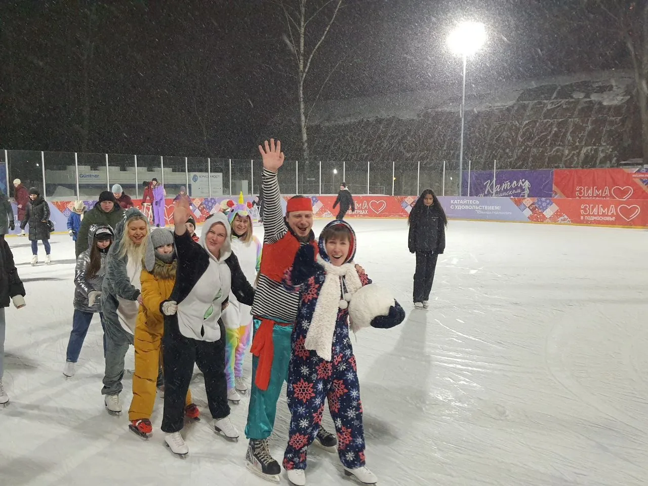 В парке Люберец 19 марта завершит работу ледовый каток