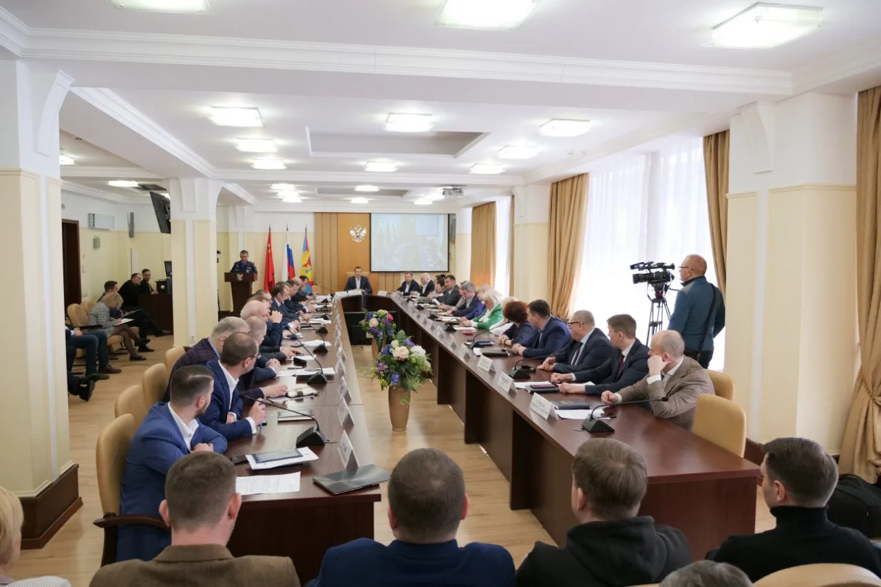 Владимир Волков провел оперативное совещание в Люберцах