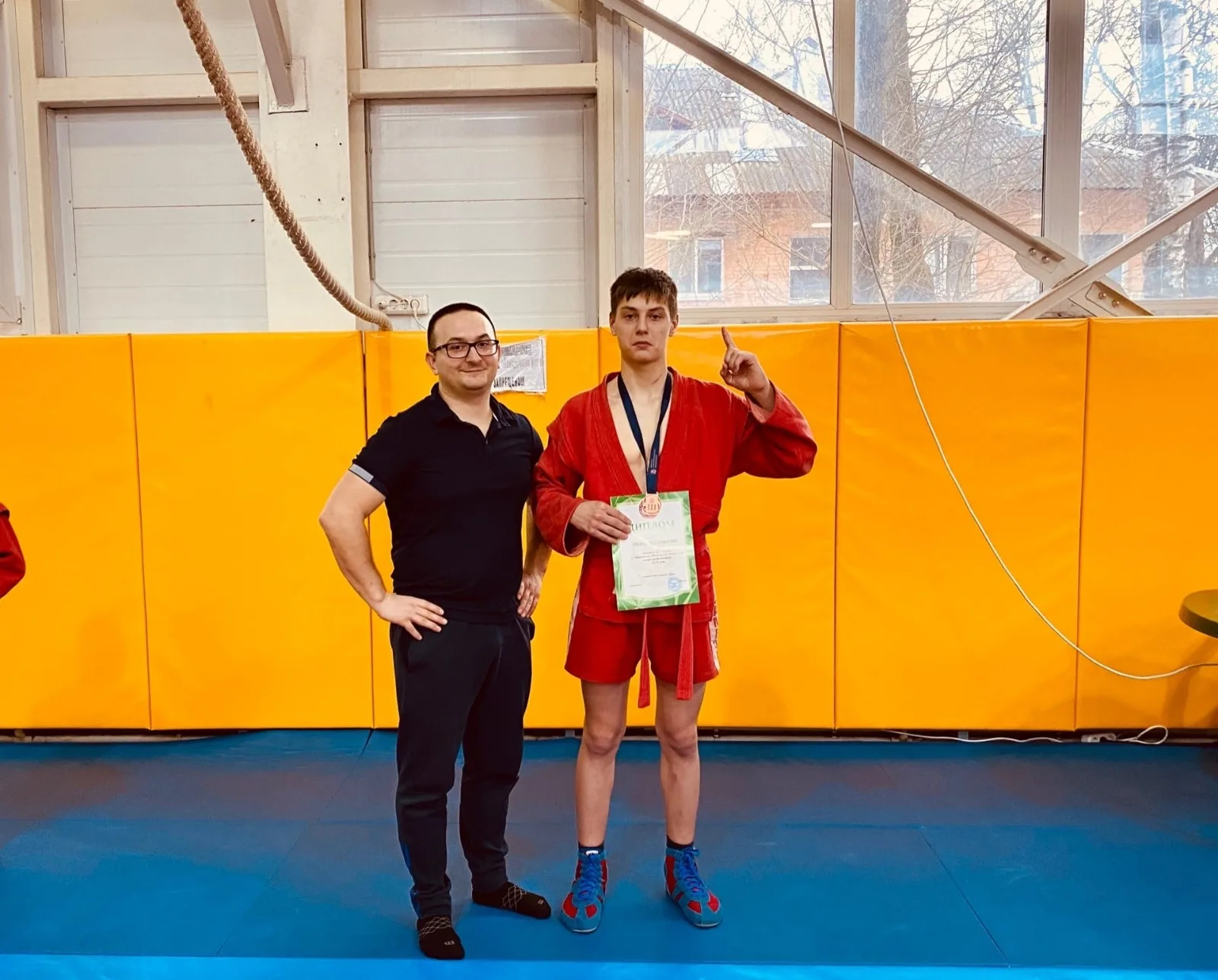 Спортсмен Люберец стал призером первенства области по самбо