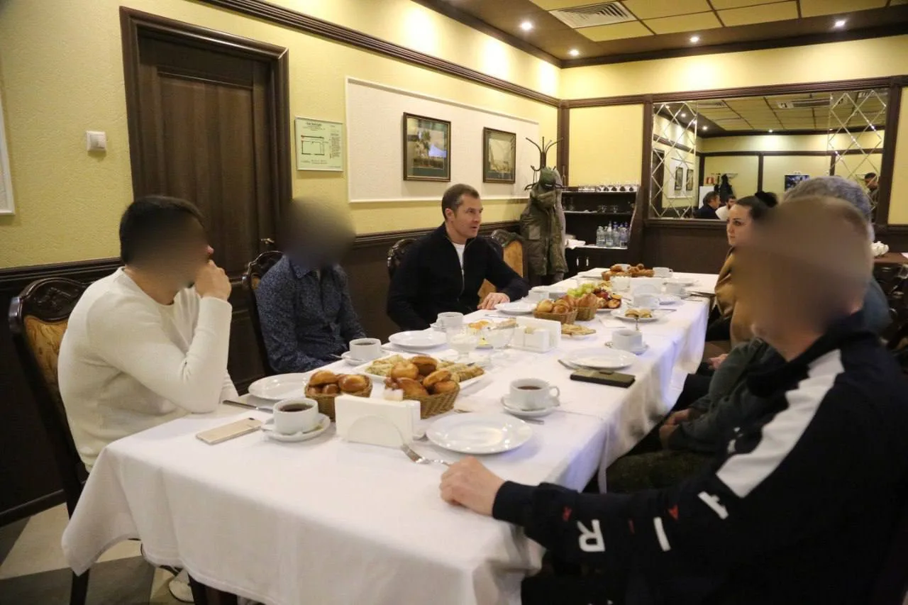 Владимир Волков встретился с участниками СВО из Люберец