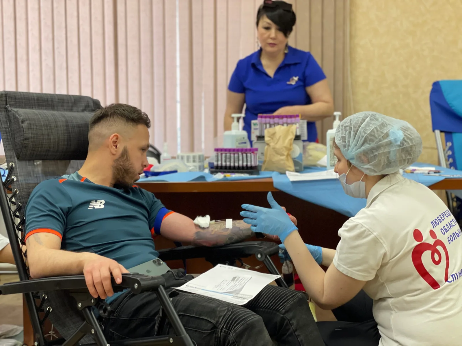 В 2023 году в областной больнице Люберец заготовили около 440 литров крови