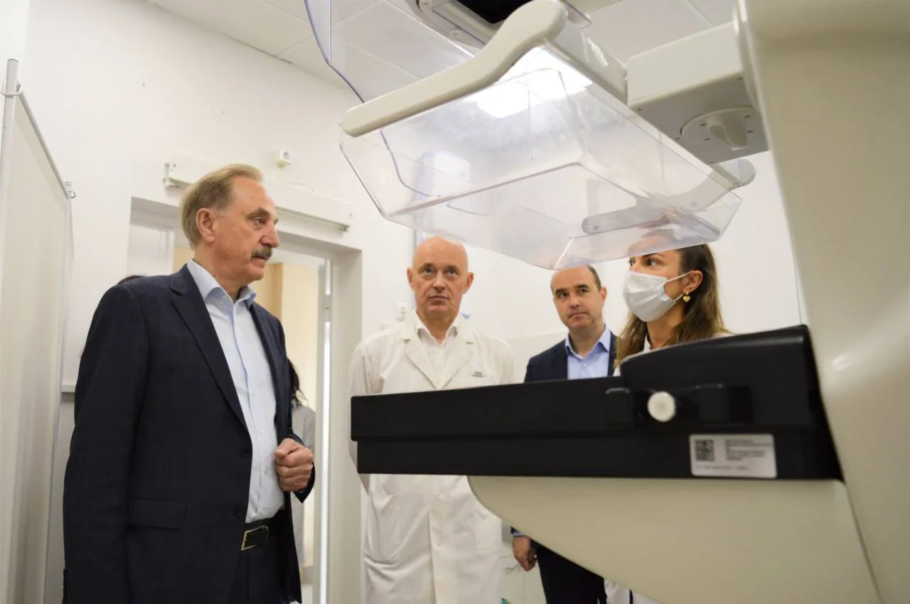 Владимир Ружицкий проверил работу маммологического центра в Люберцах