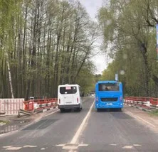 В Люберцах водителя маршрутки отстранили от работы за нарушение ПДД