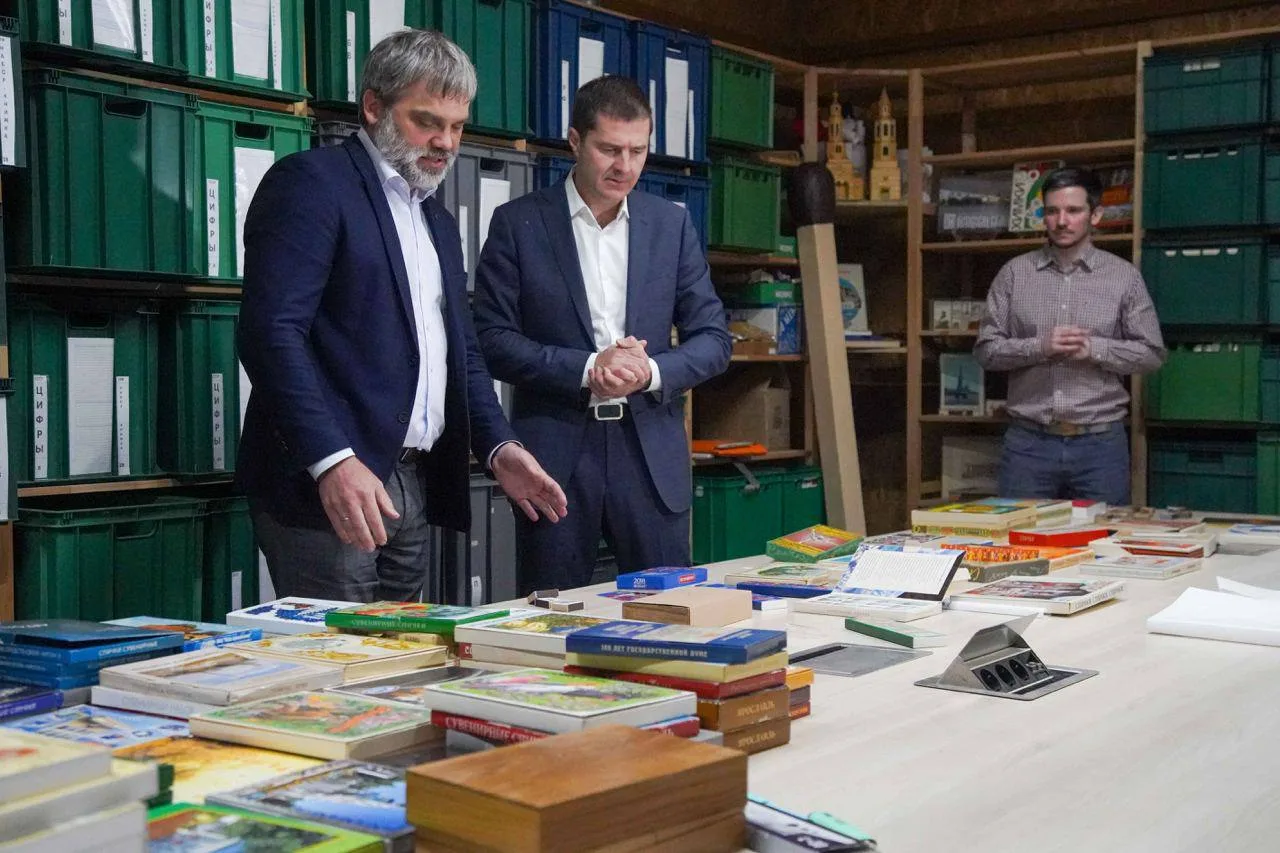 Владимир Волков ознакомился с экспозицией уникального Музея спички в Люберцах