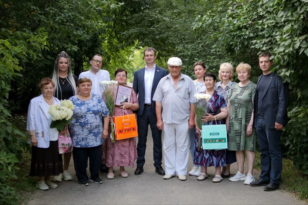 Депутат Люберец поздравил супружеские пары с золотой свадьбой