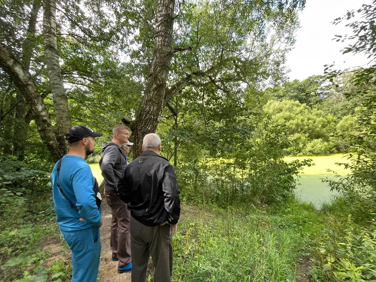 Димитрий Дениско обсудил с жителями Люберец вопрос благоустройства Баулинского леса
