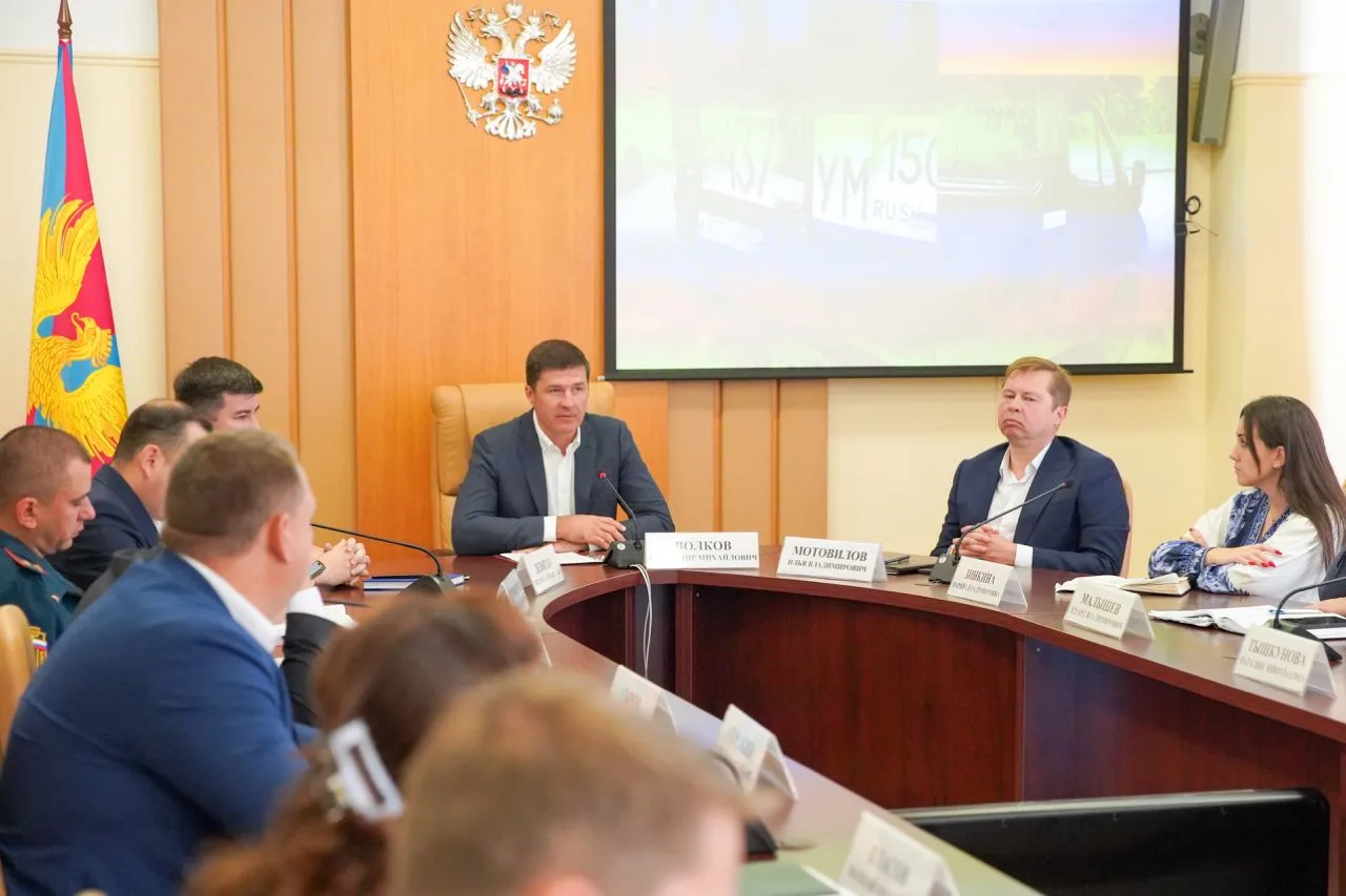 Владимир Волков провел оперативное совещание в Люберцах