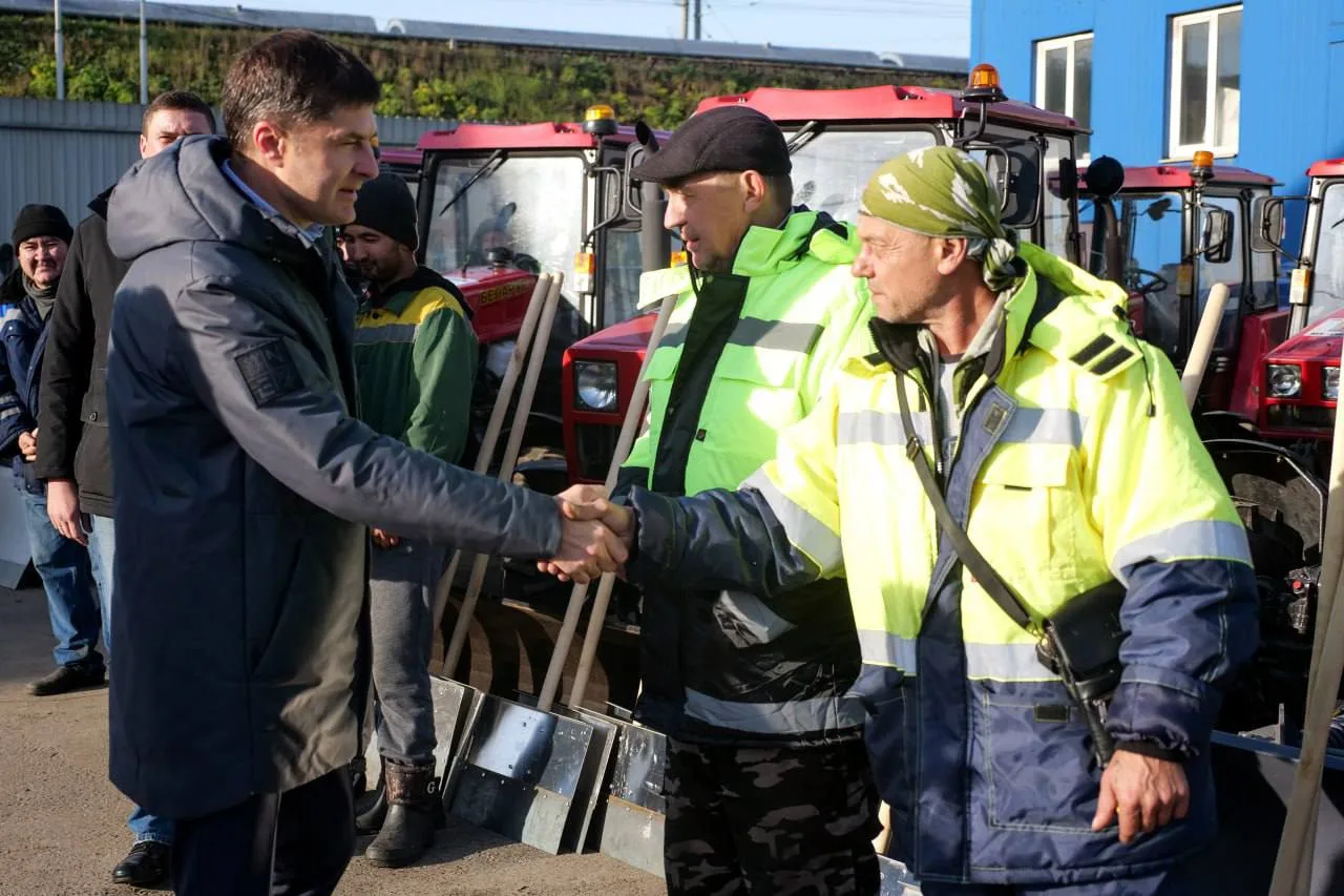 Владимир Волков проверил готовность коммунальных служб Люберец к зиме