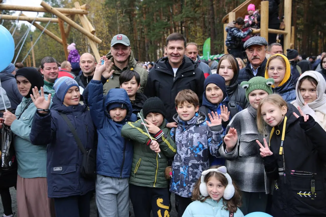 Парк «Лесная опушка» открыли в городском округе Люберцы