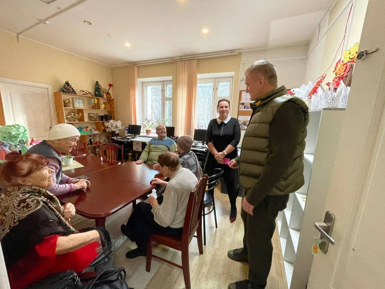 Дмитрий Дениско ознакомился с работой центра социального обслуживания и реабилитации в Люберцах