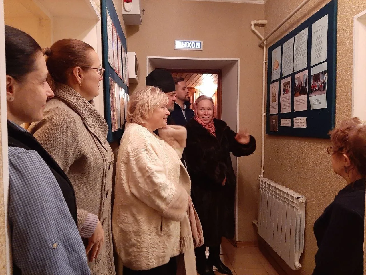 Лидия Антонова обсудила с настоятелем храма Люберец духовно-нравственное воспитание молодежи