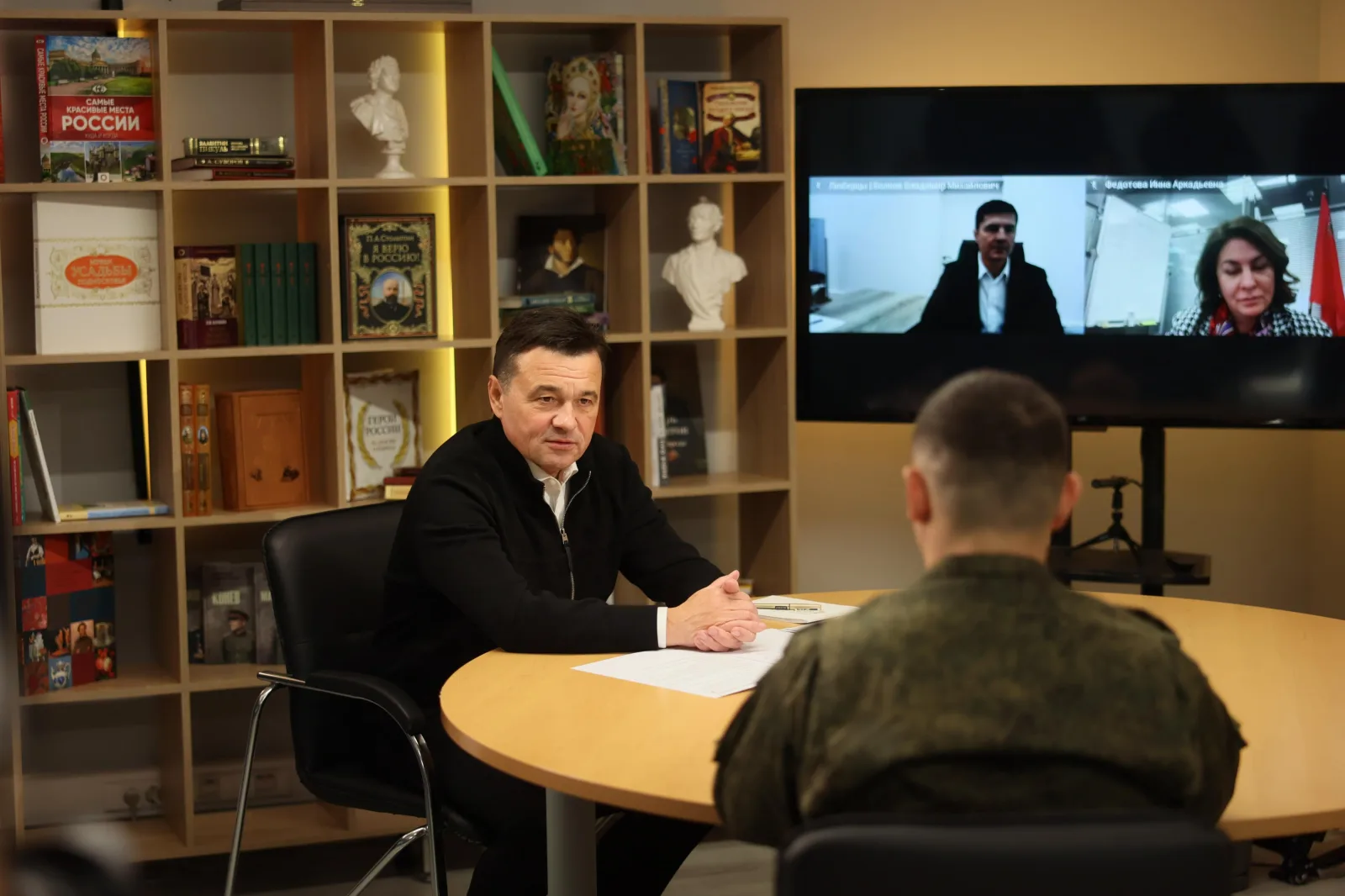 Андрей Воробьев провел личный прием граждан