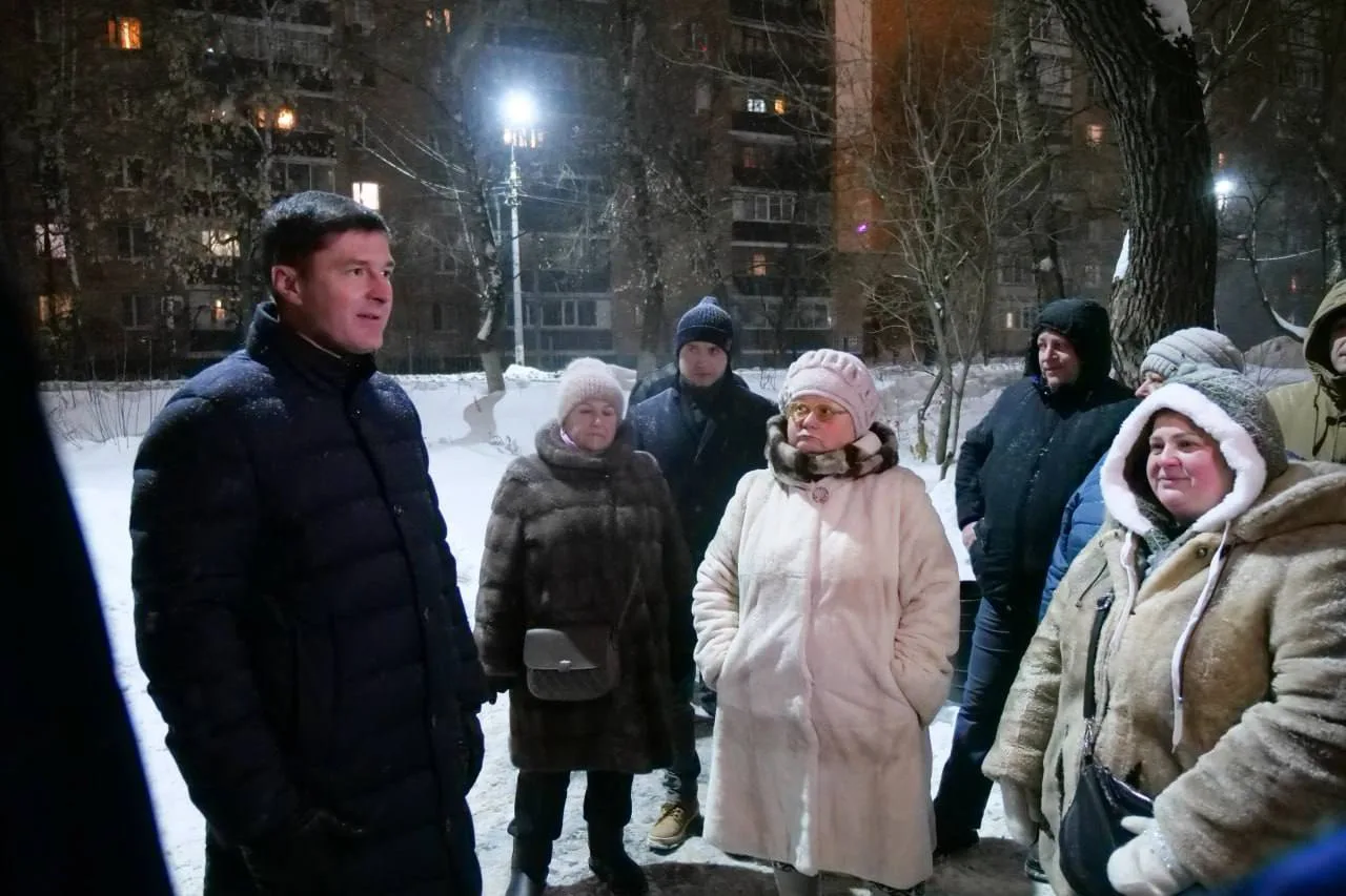 Владимир Волков проверил исполнение поручений УК Люберец