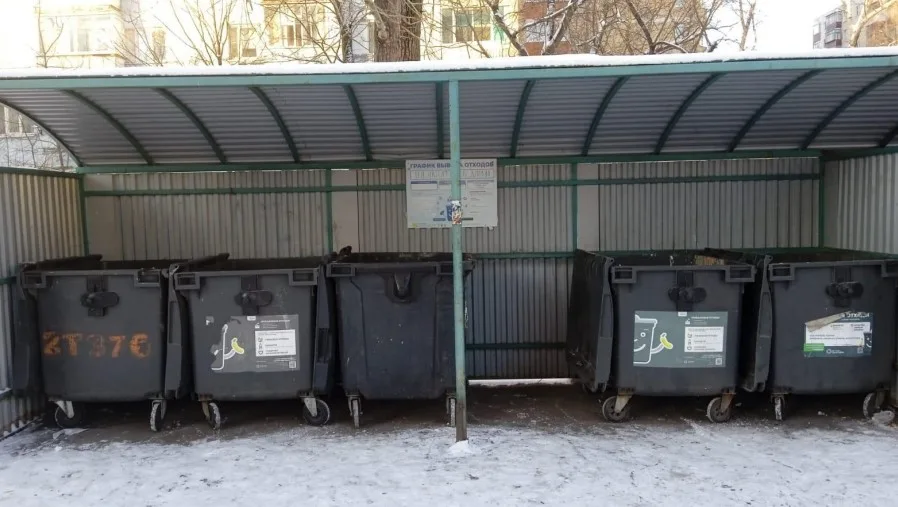 За праздники с контейнерных площадок Люберец вывезли более  67,5 тыс. кубометров мусора