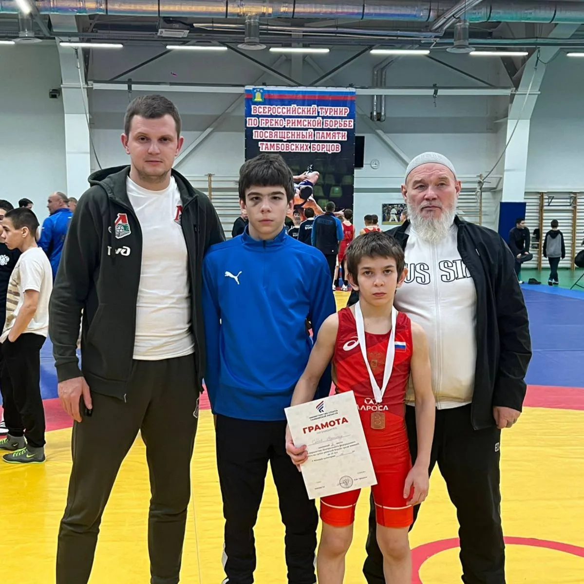 Спортсмен Люберец занял призовое место на первенстве ЦФО по греко-римской борьбе