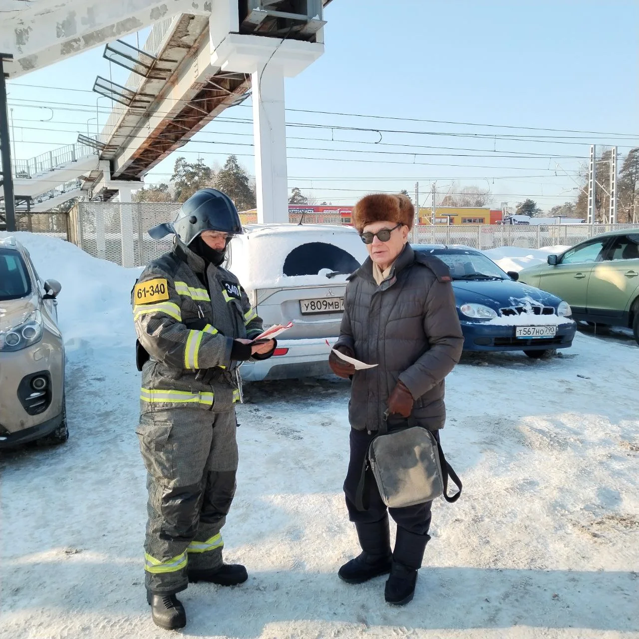 Жителям Люберец рассказали о соблюдении правил пожарной безопасности