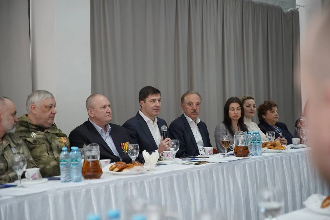 Владимир Волков встретился с общественниками, депутатами и ветеранами Люберец