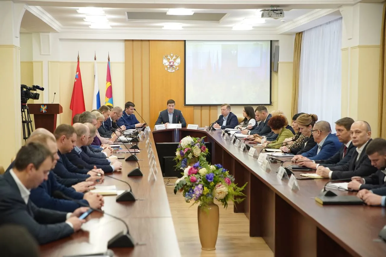 Владимир Волков провел оперативное совещание в Люберцах