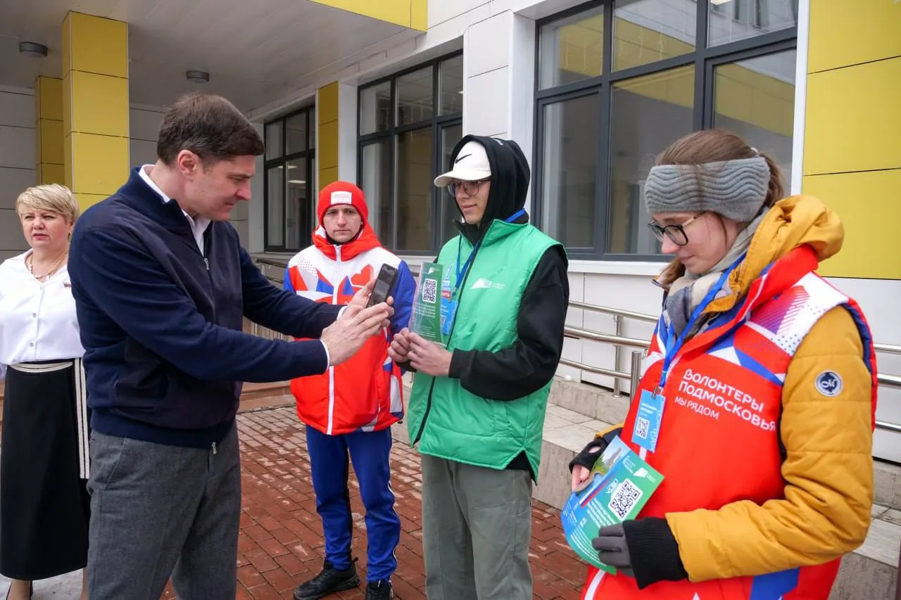 Владимир Волков принял участие в голосовании за объекты благоустройства в Люберцах