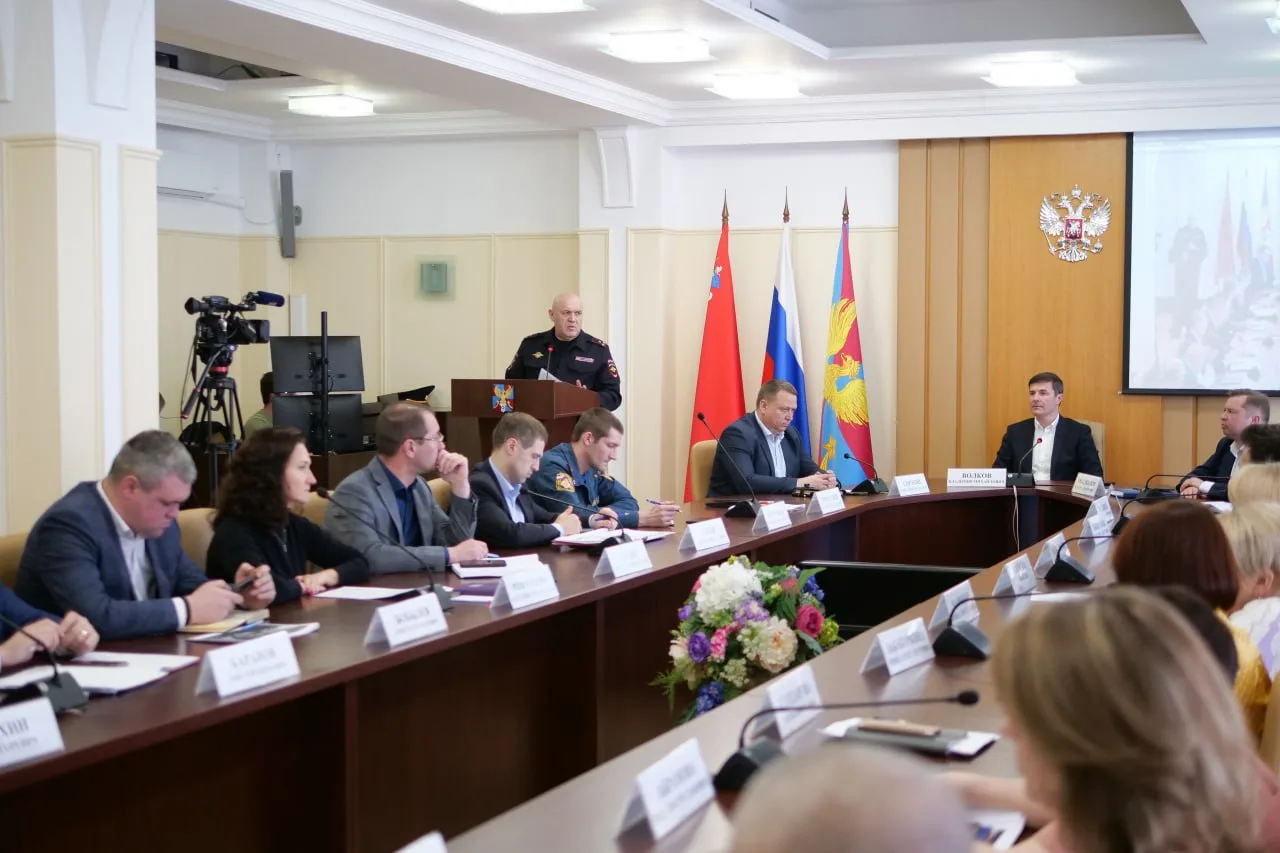 Владимир Волков провел оперативное совещание в Люберцах