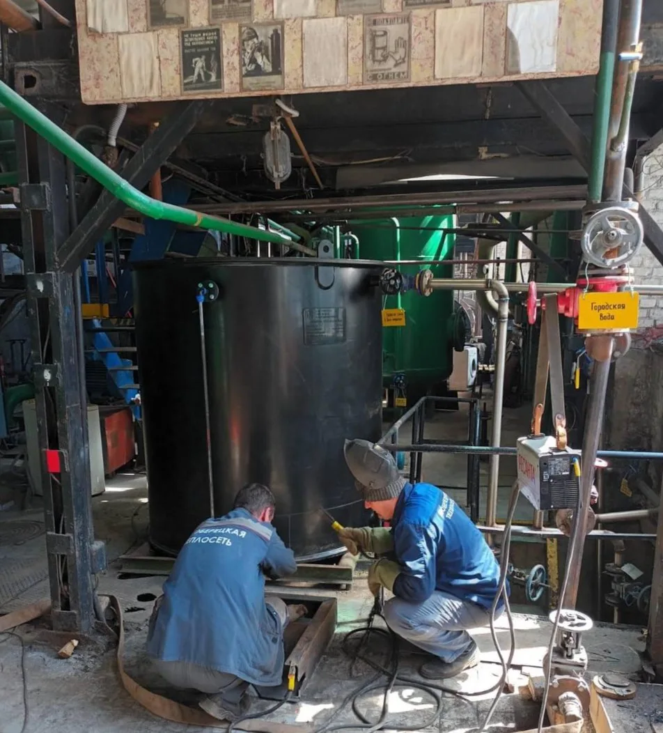 Оборудование приготовления воды для химводоочистки заменили на котельной в Люберцах