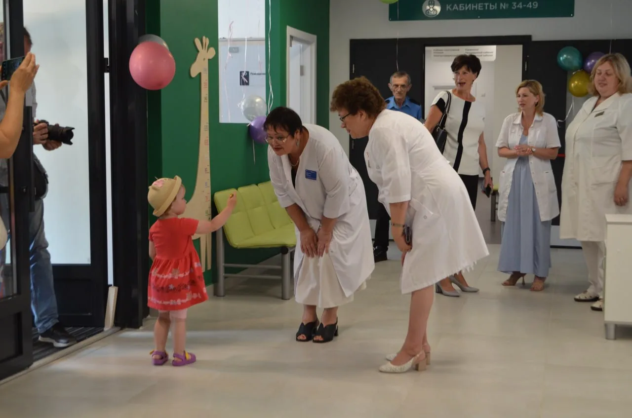 Новая детская поликлиника на сто посещений в смену открылась в ЖК в Люберцах