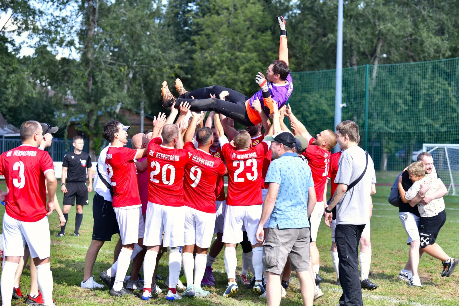 ФК «Некрасовка» - чемпион Кубка городского округа Люберцы среди ветеранов 35+