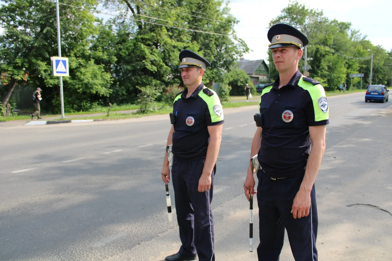 Госавтоинспекторы Люберец проводят мероприятие по профилактике ДТП