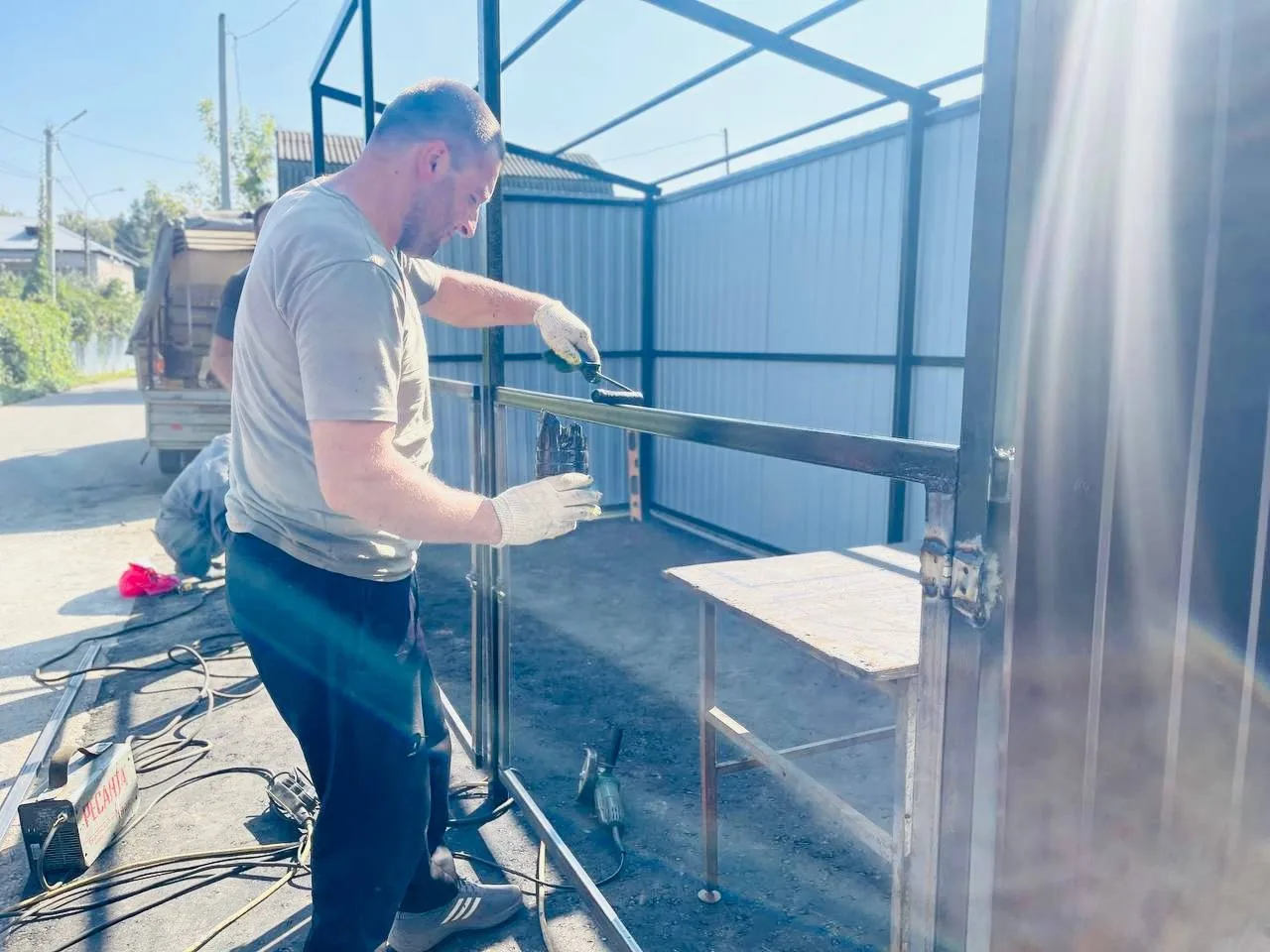 Новые контейнерные площадки установили в поселках Люберец