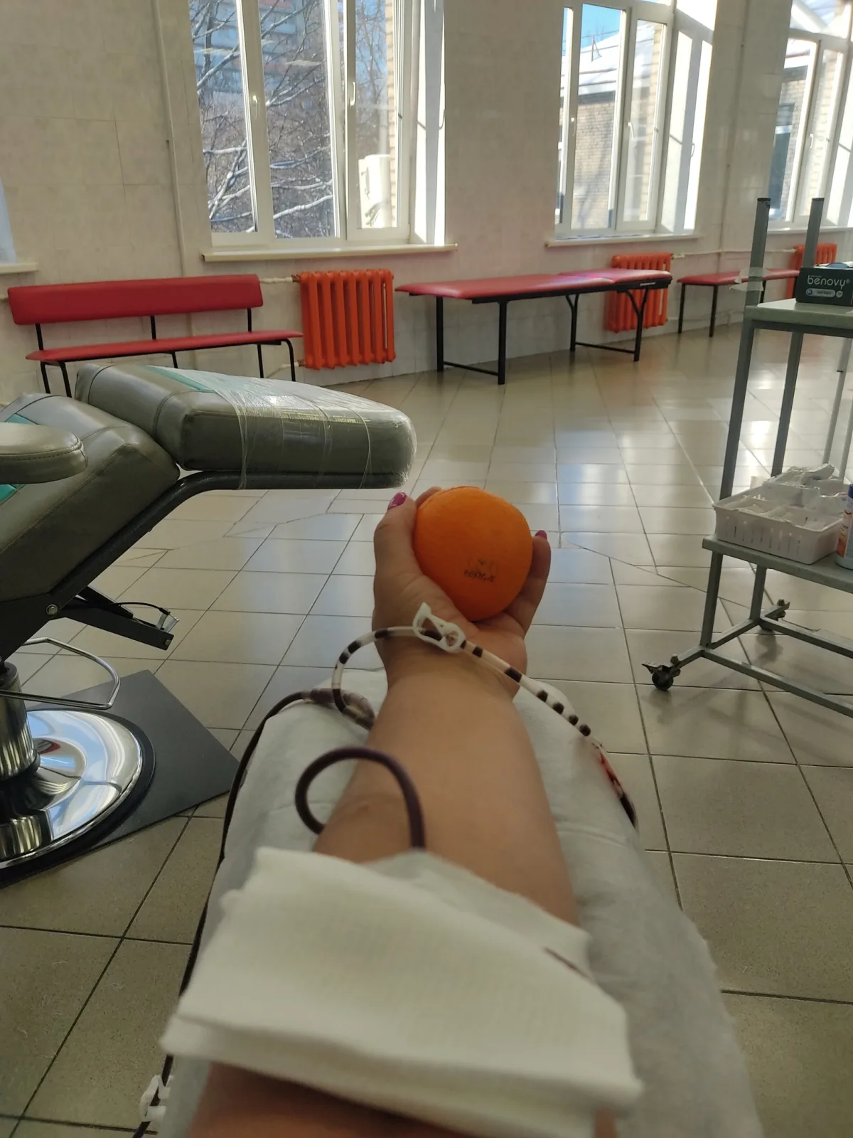 Жители Люберец могут сдать донорскую кровь для пациентов госпиталя, участников СВО