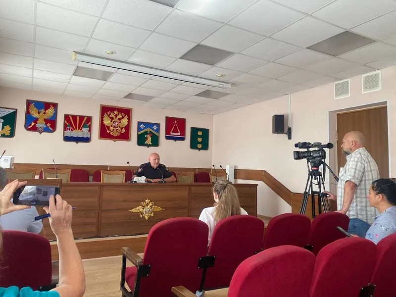 В МУ МВД России «Люберецкое» прошла пресс-конференция «Как не стать жертвой мошенников»