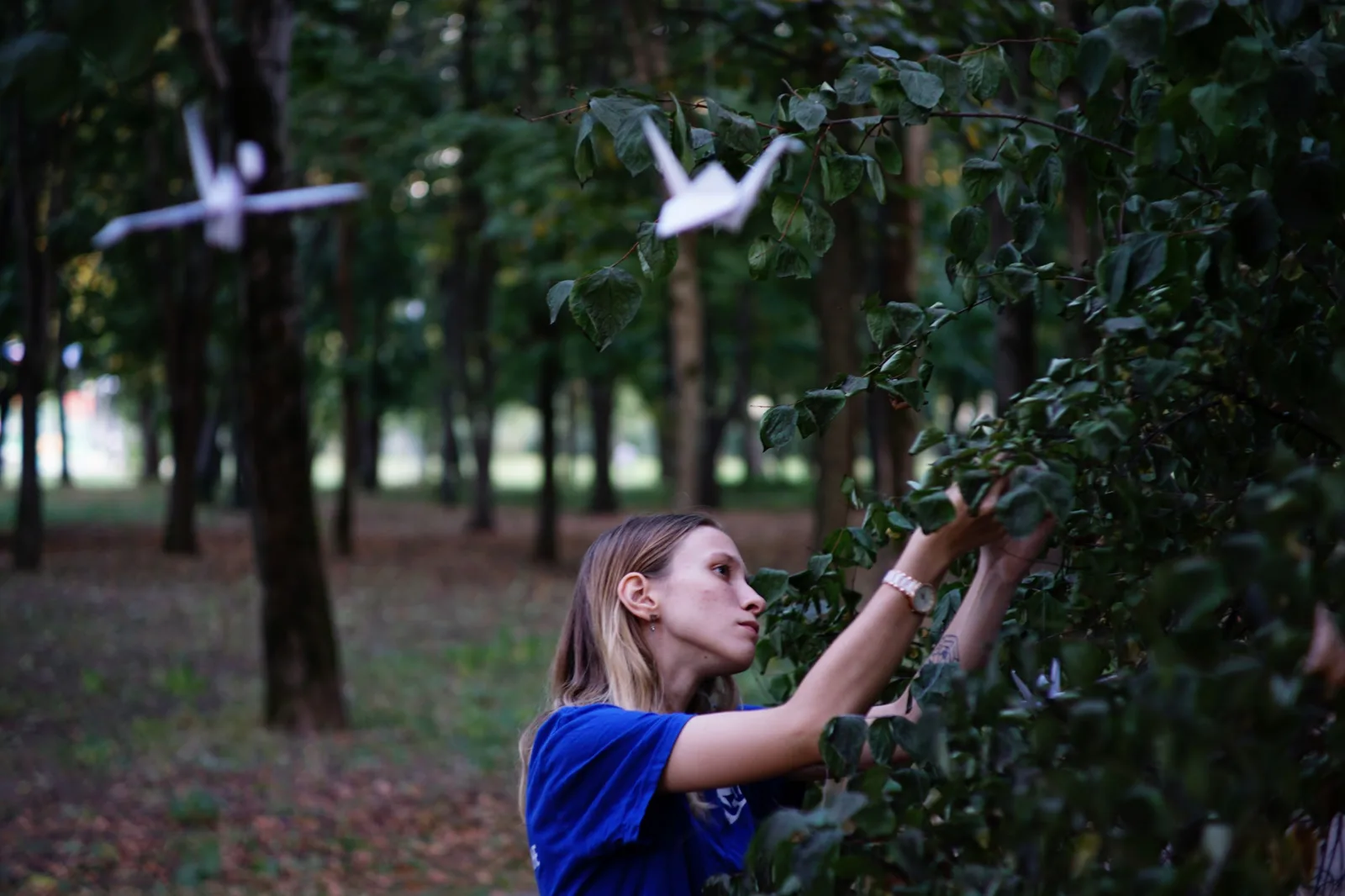 Молодогвардейцы из Люберец провели акцию в День солидарности в борьбе с терроризмом
