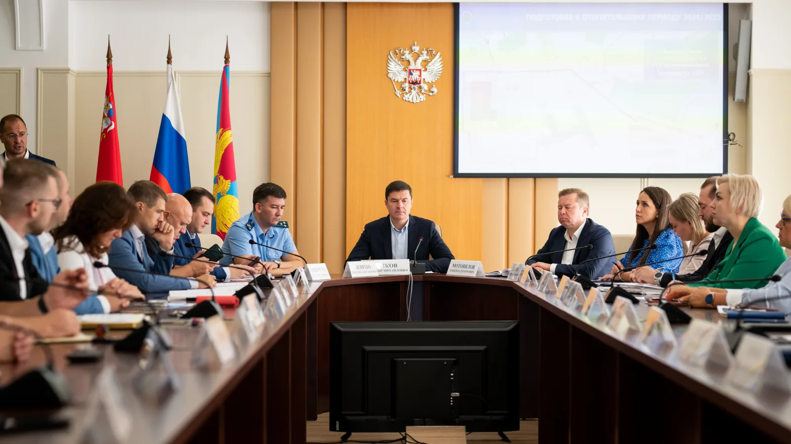 Владимир Волков провел оперативное совещание в Люберцах