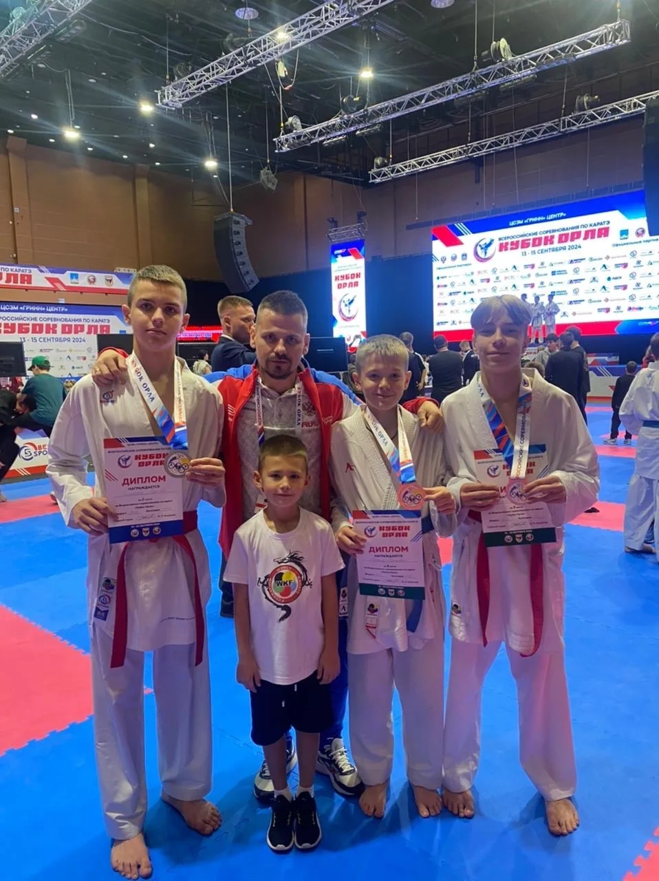 Люберецкие спортсмены завоевали две бронзы и одно серебро на всероссийских соревнованиях по карате