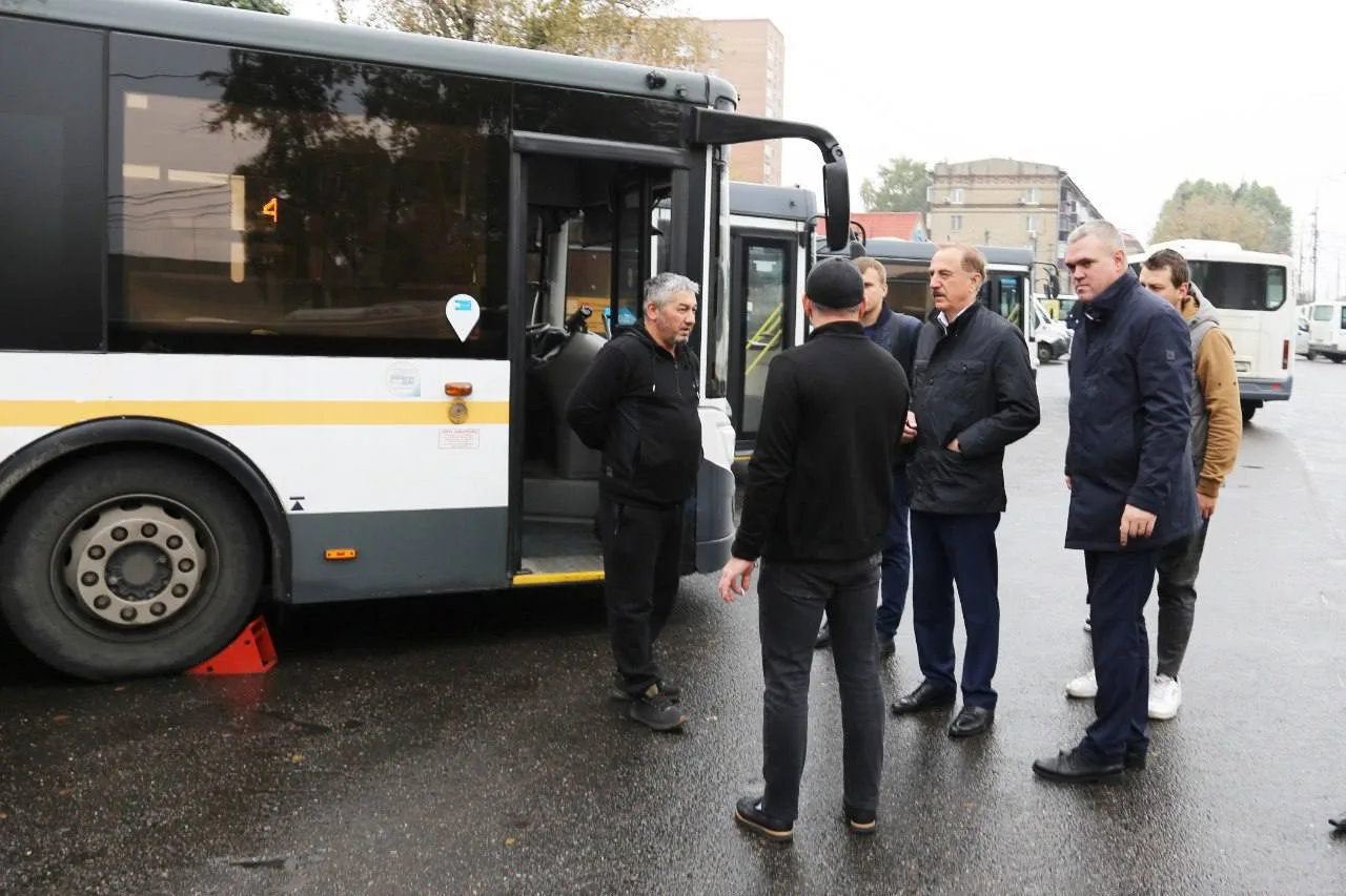 Владимир Ружицкий проверил работу общественного транспорта в Люберцах