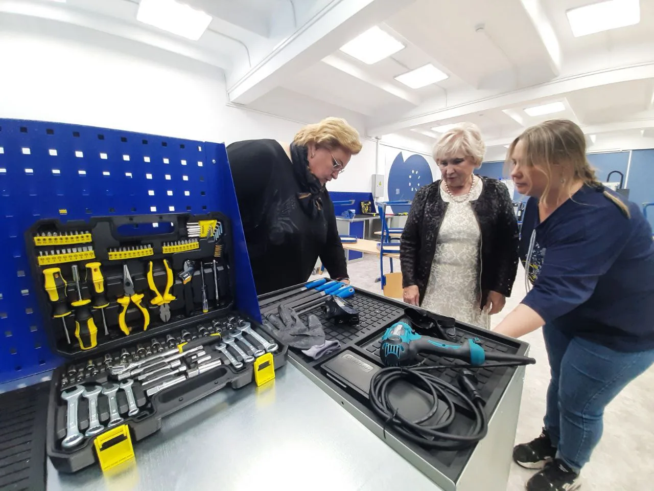 Лидия Антонова ознакомилась с работой образовательно-производственного кластера Люберец