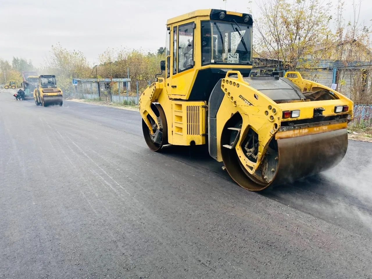 По просьбе жителей в поселке Люберец обустроили дорогу протяженностью более 200 метров