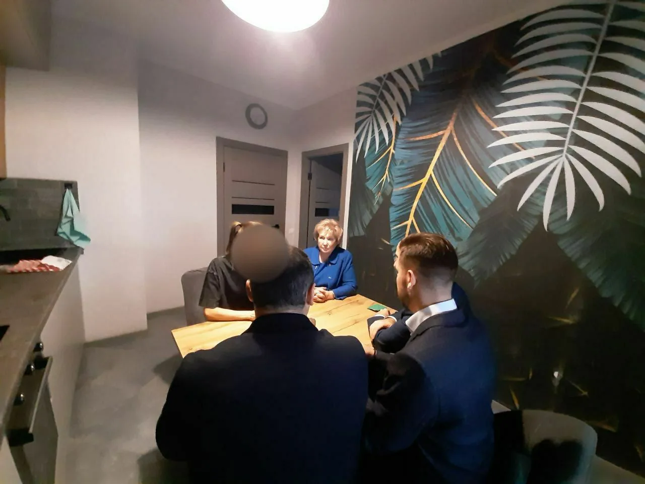 Лидия Антонова навестила семью участника специальной военной операции из Люберец