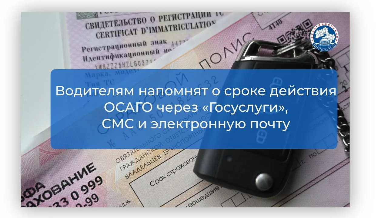 Автовладельцам Люберец заранее напомнят об окончании действия полиса ОСАГО