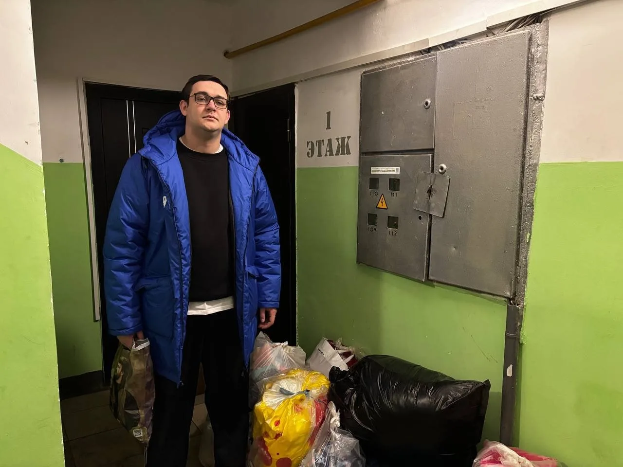 Активисты «Молодой Гвардии» из Люберец помогли с отправкой гуманитарной помощи в зону СВО