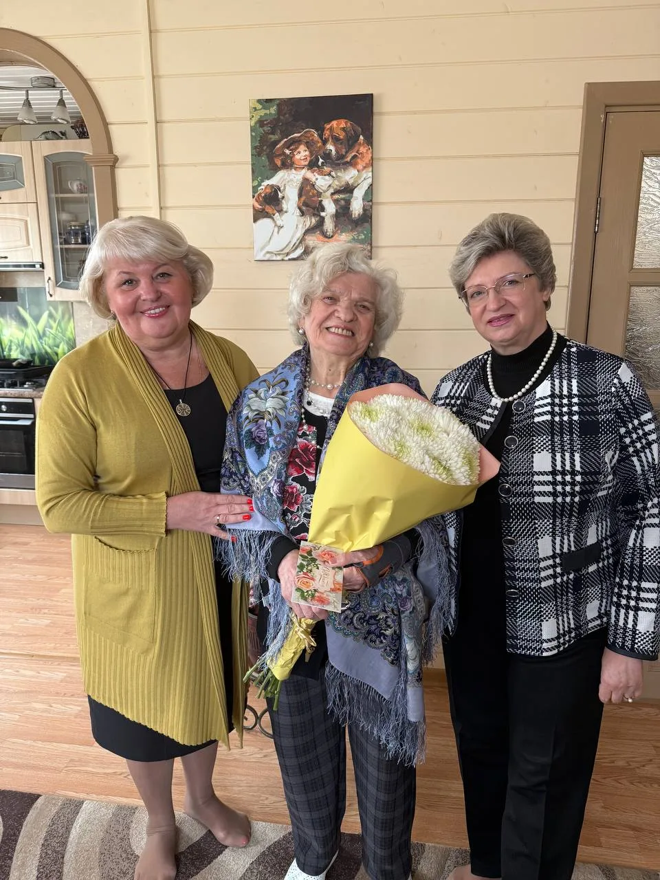 В Люберцах с юбилеем поздравили ветерана педагогического труда